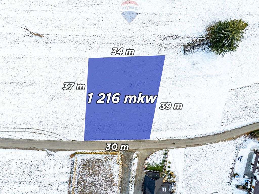 Widokowa działka budowlana w Czerwiennem 2km Ząb - Pełny obrazek: 3/20