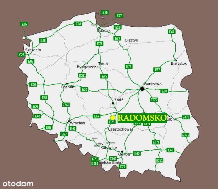 Grunty Inwestycyjne 10ha A1 Logistyka/Produkcja - Pełny obrazek: 5/5