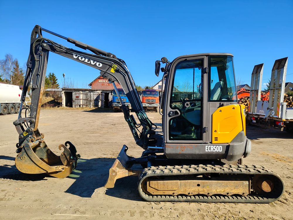 Volvo Ecr ecr50d szybkozłącze hydrauliczne verachtert długie ramie  sekcja 2015