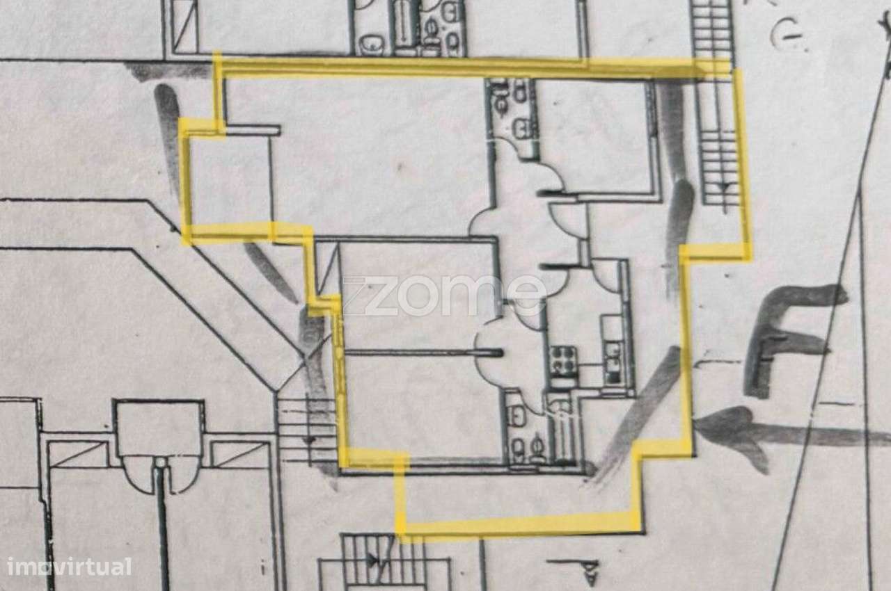 Apartamento T3 com vista mar na Parede-24