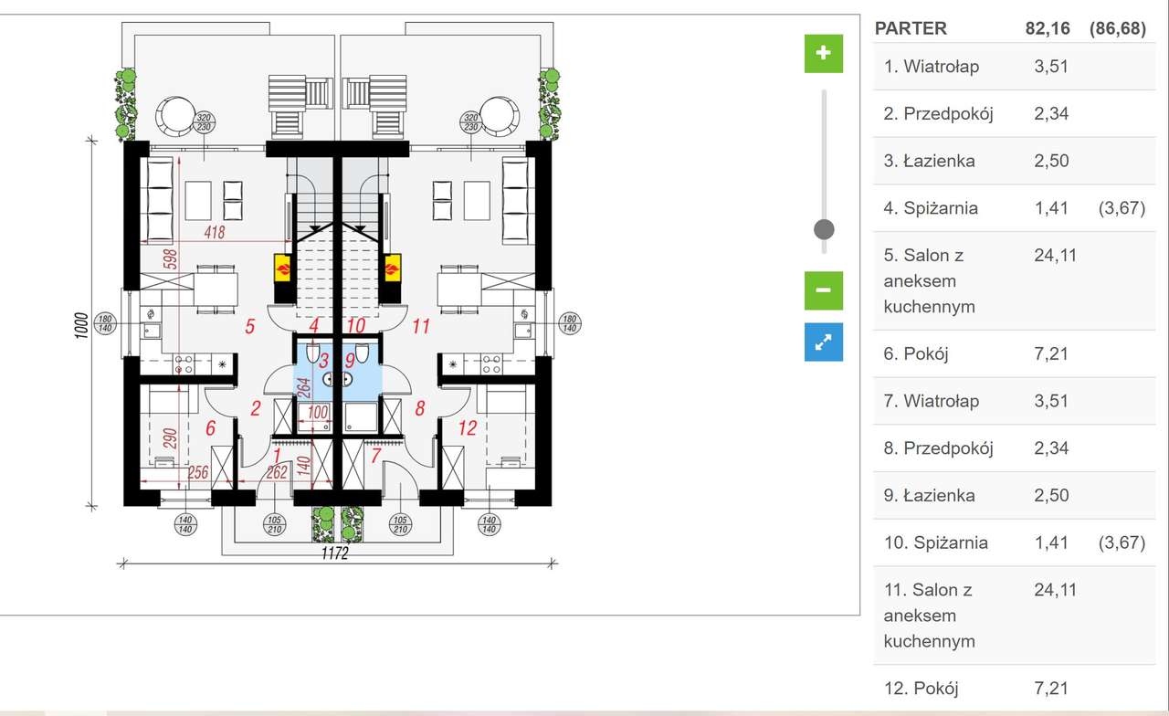 Dom, 85.0 m², Kiełpin - Pełny obrazek: 4/5