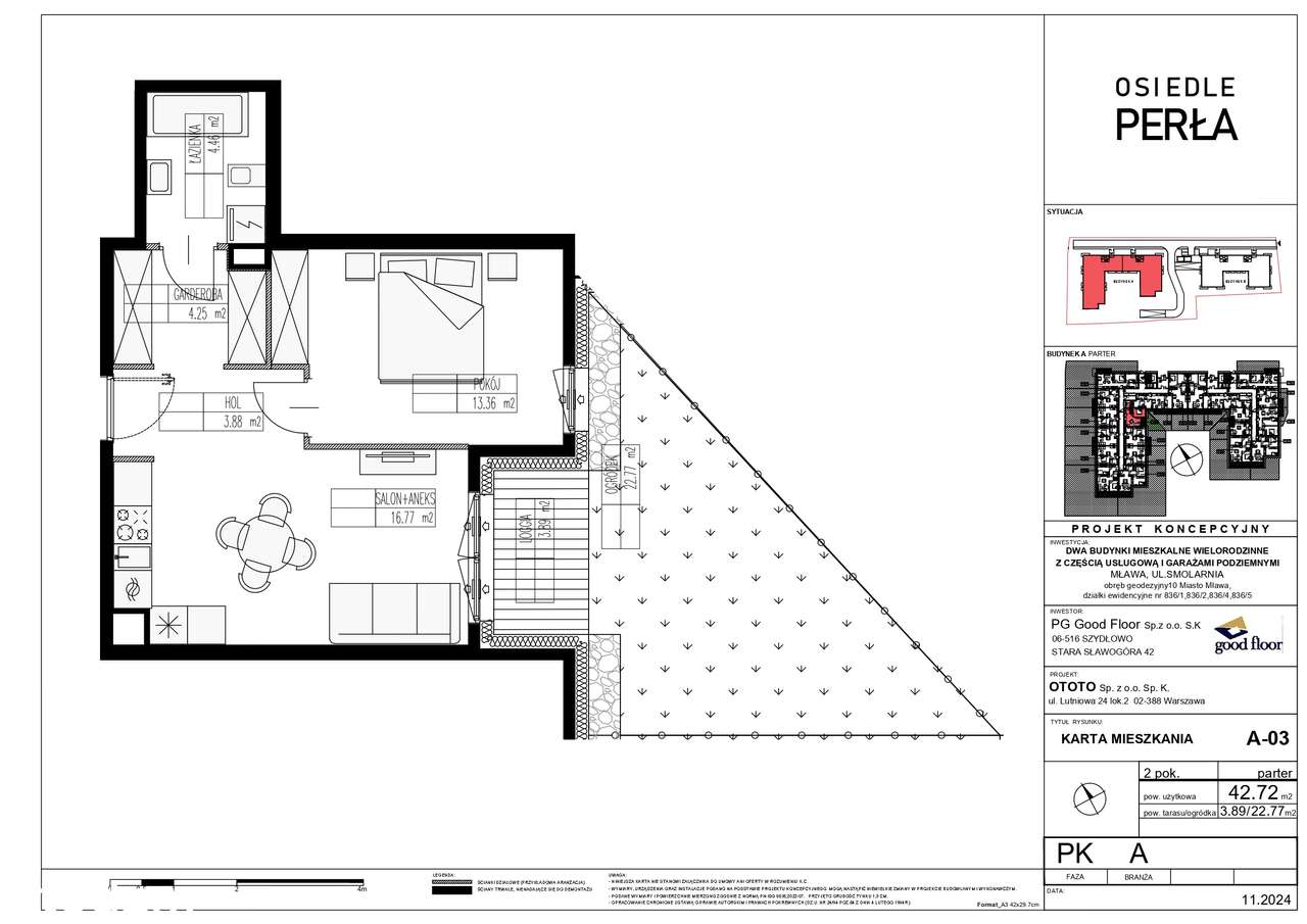 Apartamenty Perła | Apartament A-03 - Pełny obrazek: 2/10