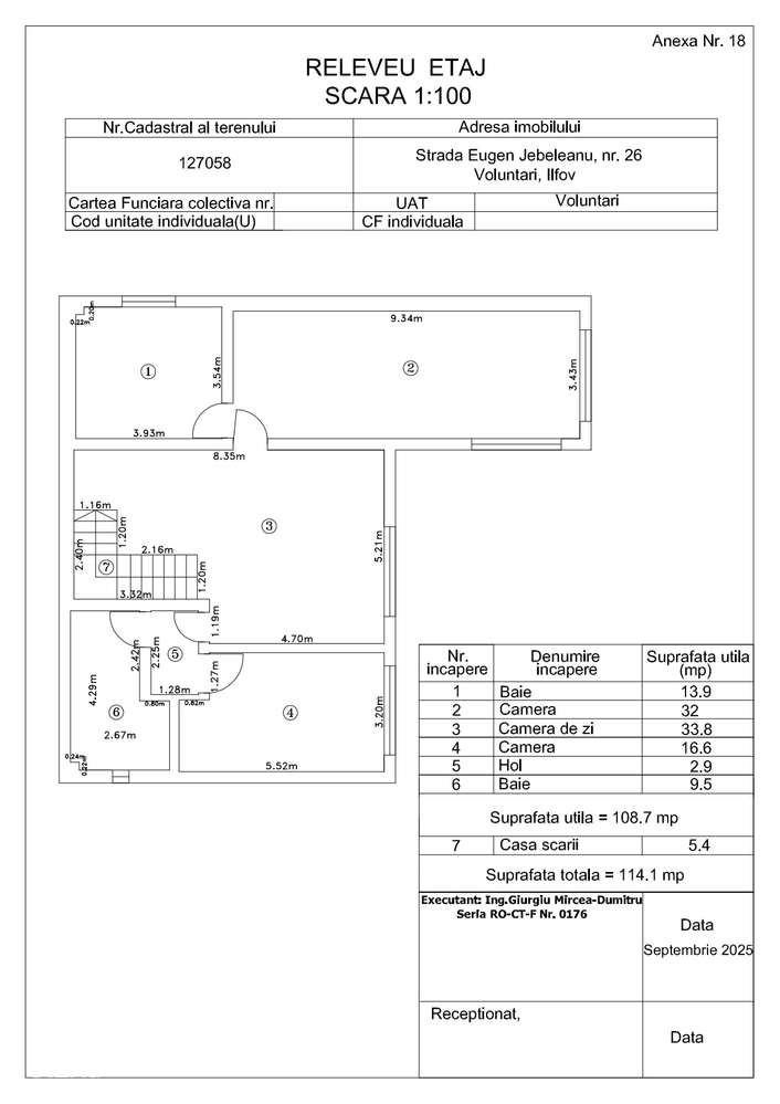Casă individuala în Pipera – 4 dormitoare, terasă mare și teren 458 mp-17
