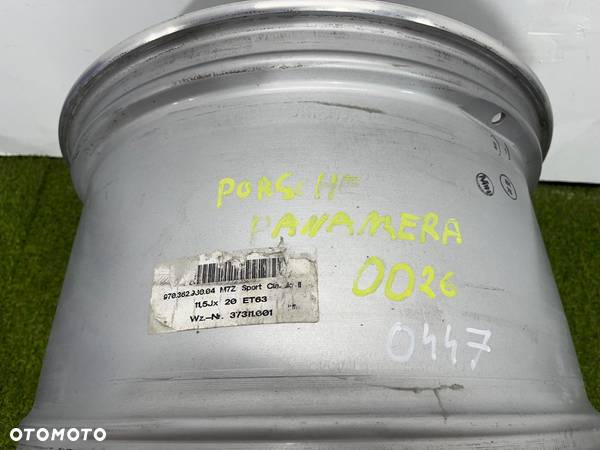 Felga Aluminiowa Porsche Panamera 11,5JX20 ET63 97036298004 - 4