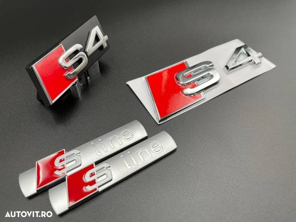 Set embleme Premium Audi S4 - 2