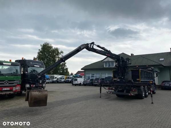 Mercedes-Benz AROCS 2643 6X4 , WYWROTKA MEILLER BODRMSATIK Z ŻURAWIEM - 14