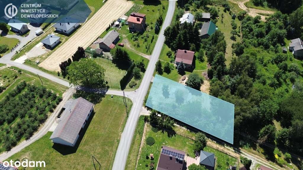 Działka przy drodze gminnej pod dom jednorodzinny - Pełny obrazek: 4/19