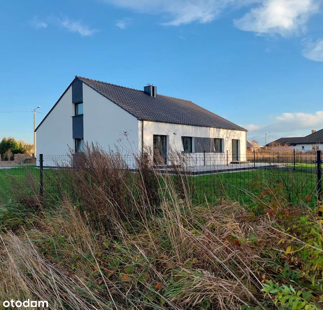 Prawa strona kameralnego budynku dwulokalowego, parterowego Dalki - Pełny obrazek: 3/16