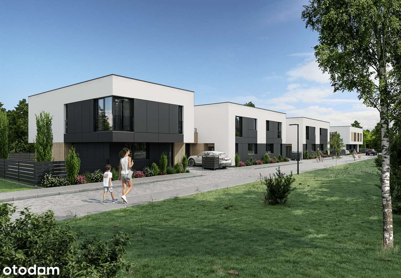 Nowoczesny dom przy lesie – Mysłowice, Brzęczkowice, ul. Kolejowa