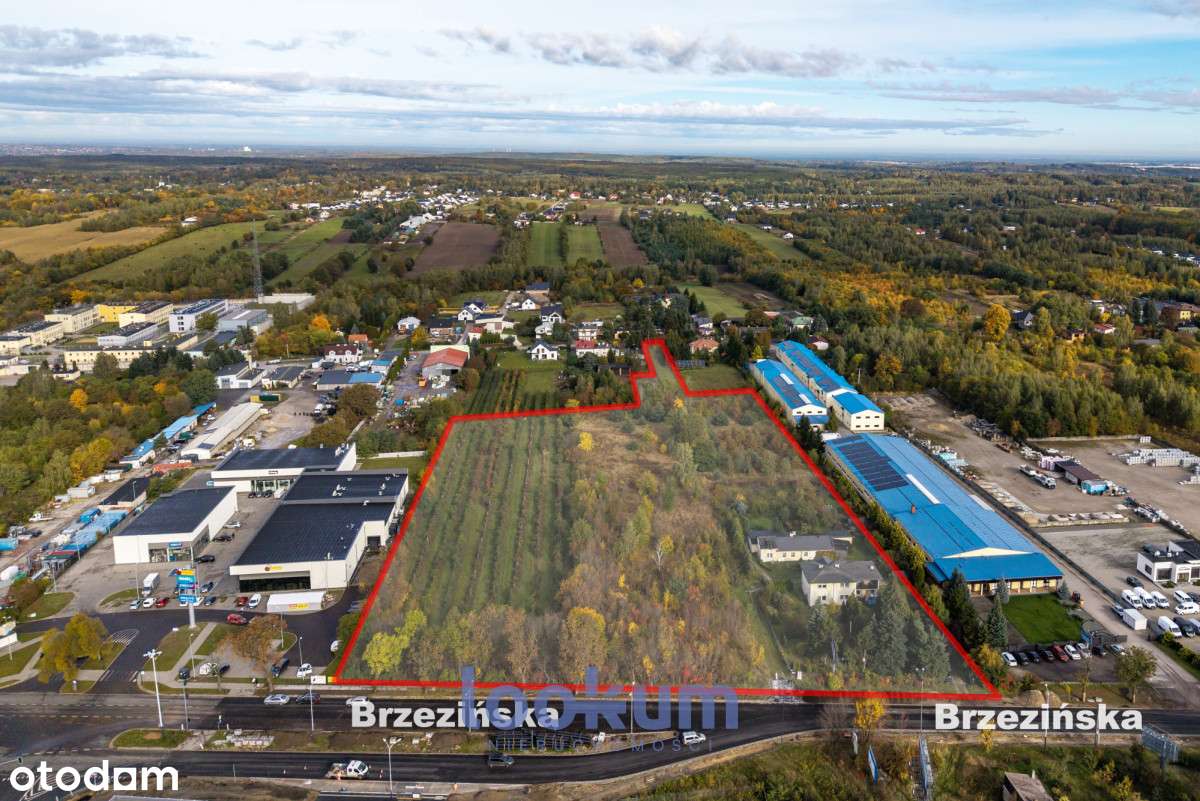 Działka Inwestycyjna 3,2 HA - łódź, Ul. Brzezińska-4