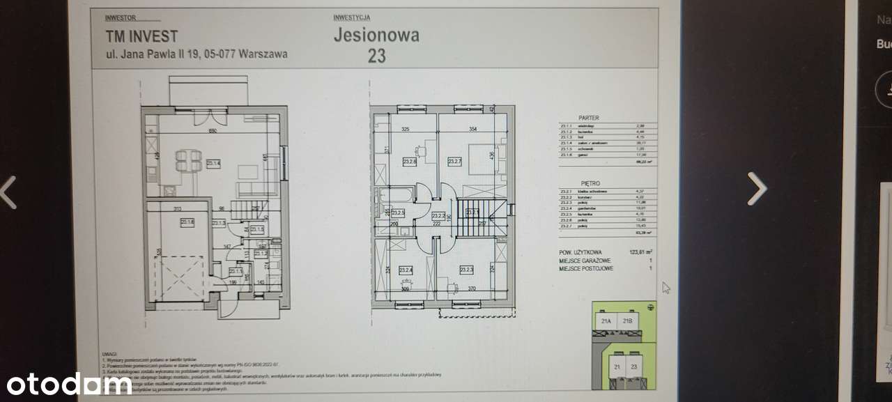 Nowoczesny dom w zabudowie bliźniaczej Stara Miłosna - Pełny obrazek: 4/4