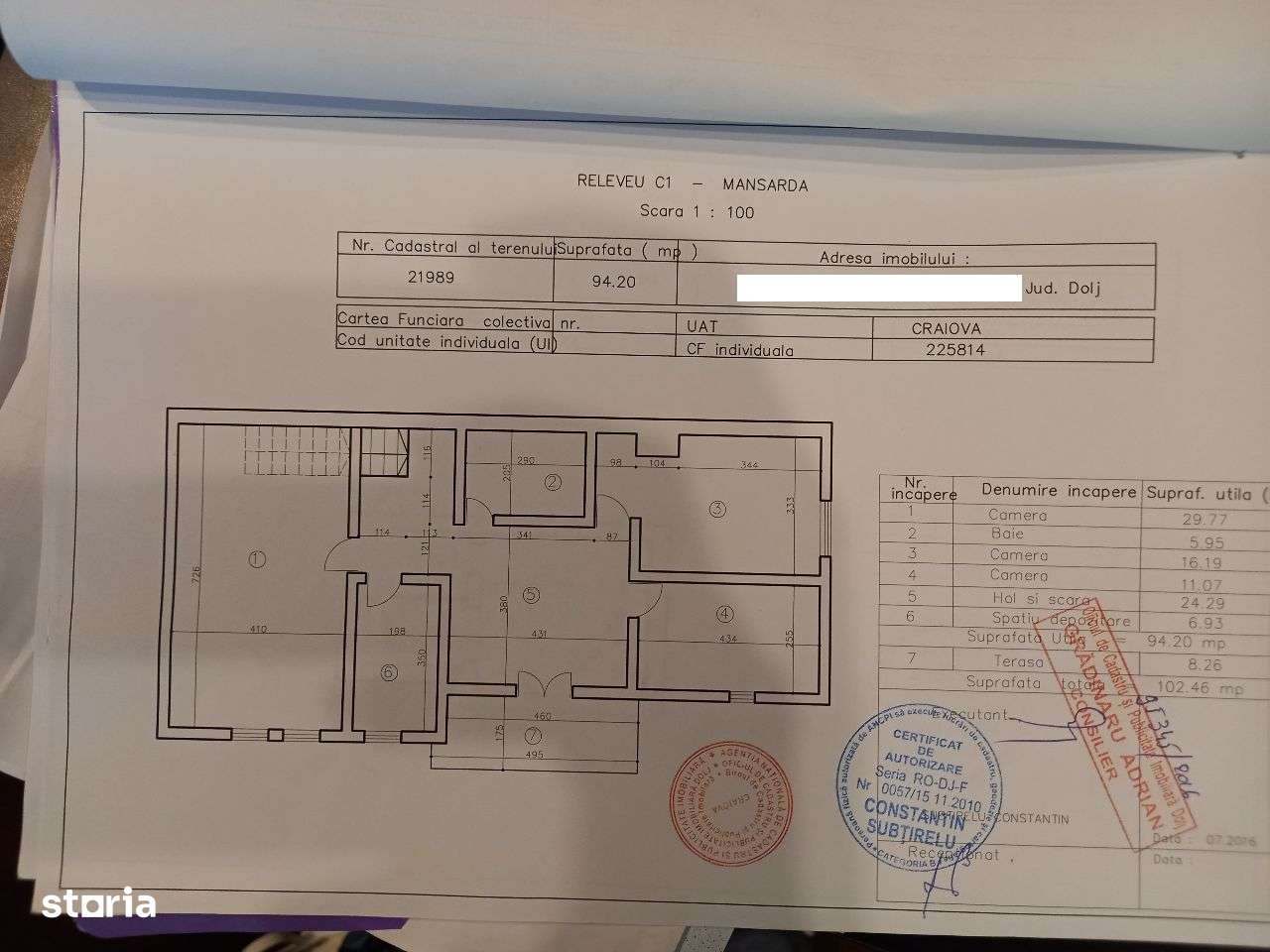 Vila S+P+M in zona Lapus,str Vidra,constructie 2009.-19
