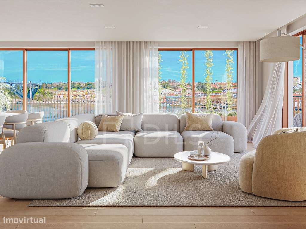 Apartamento T3 com área exterior, junto ao Rio Douro - Grande imagem: 5/92