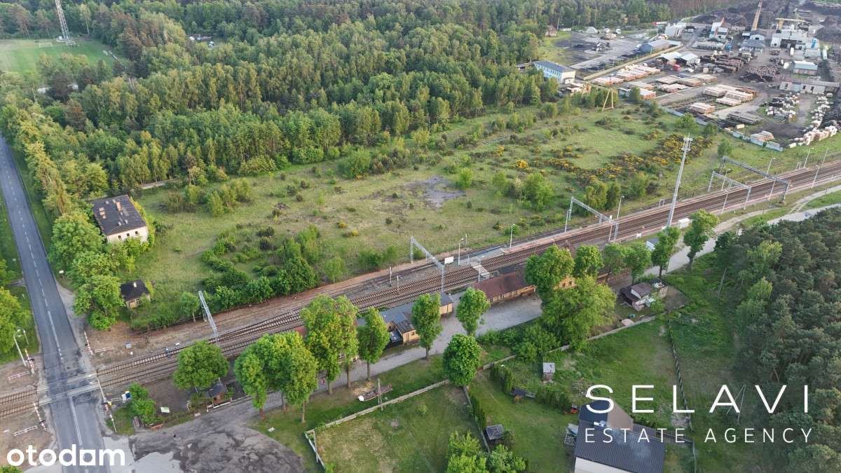 Działka przemysłowa z budynkiem, bocznica kolejowa - Pełny obrazek: 5/15