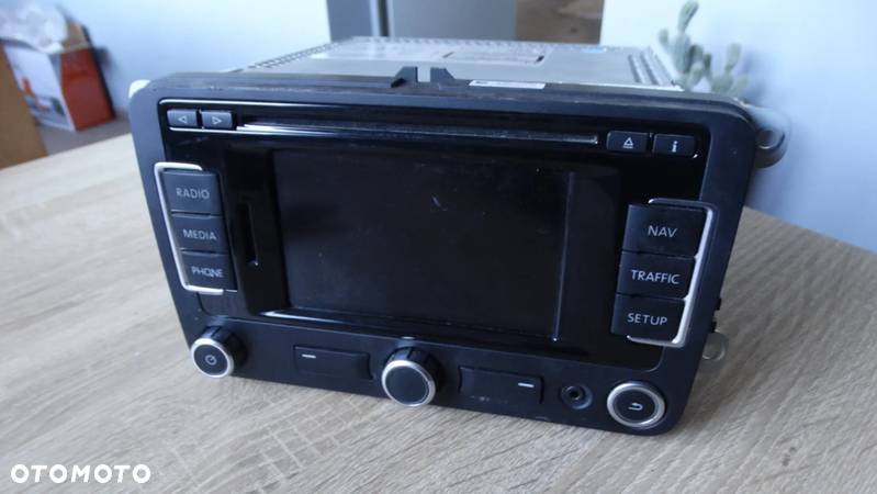 RADIO NAVI MEDIA VOLKSWAGEN PASSAT B7, TIGUAN I, SHARAN II, GOLF VI - 1