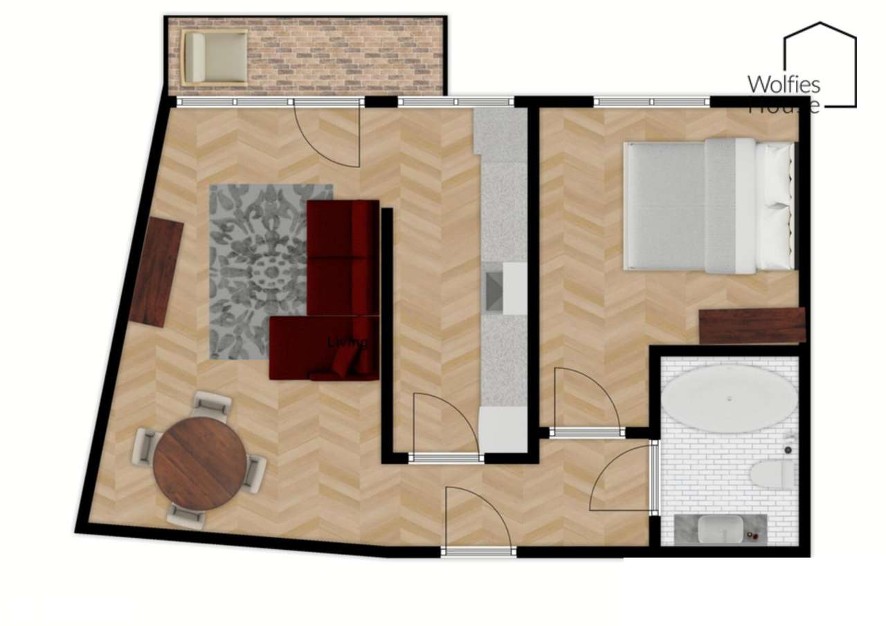 Mistrzejowice | Okulickiego | Balkon | Parking-13