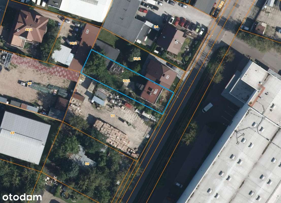 Działka pod hostel, biuro, warsztat, magazyn MPZP 40% zab. wys.12 m - Pełny obrazek: 5/6