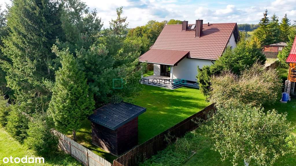 Komfortowy dom, stan deweloperski, blisko jeziora. - Pełny obrazek: 5/13