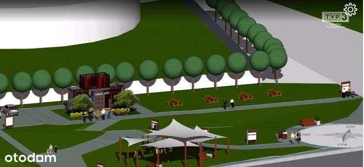 Działka budowlana przy rzece, ul. Głowackiego-4