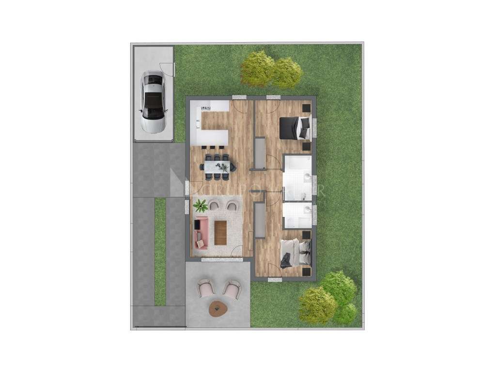 Moradia Térrea T2 na Pontinha -Acessibilidade e Design Contemporâneo-24
