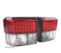 FAROLINS TRASEIROS LED PARA VOLKSWAGEN VW T4 TRANSPORTER CARAVELLE 90-03 VERMELHO BRANCO - 3