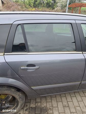 Drzwi Prawe Tylne Kompletne Opel Astra H kombi Kod Lakieru Z155 - 1