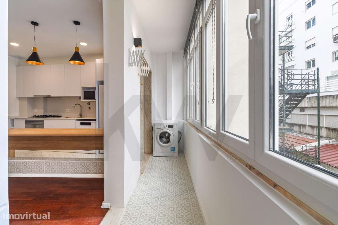 Viva no Coração de Alvalade — T2 Renovado, Luminoso e Pronto a Estrear - Grande imagem: 3/21