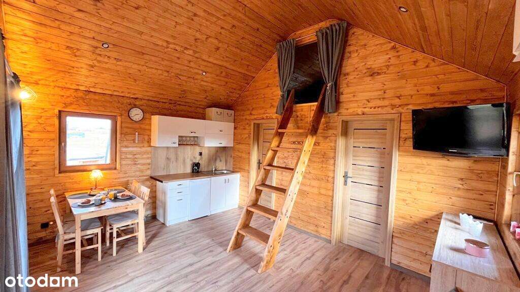 Sprzedam działkę bud. z całorocznym domkiem rekreacyjnym Szczybały Giż - Pełny obrazek: 5/15