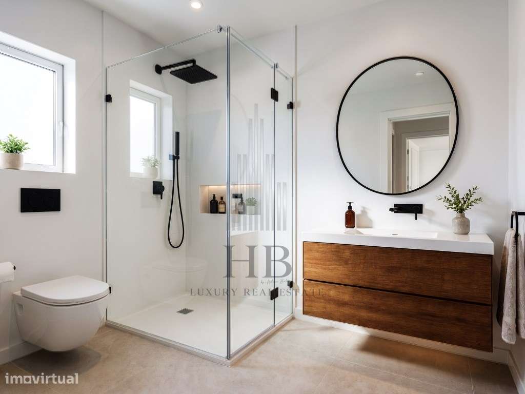 Moradia T4 de Luxo com Piscina Privativa e Jardim | Mafra-24