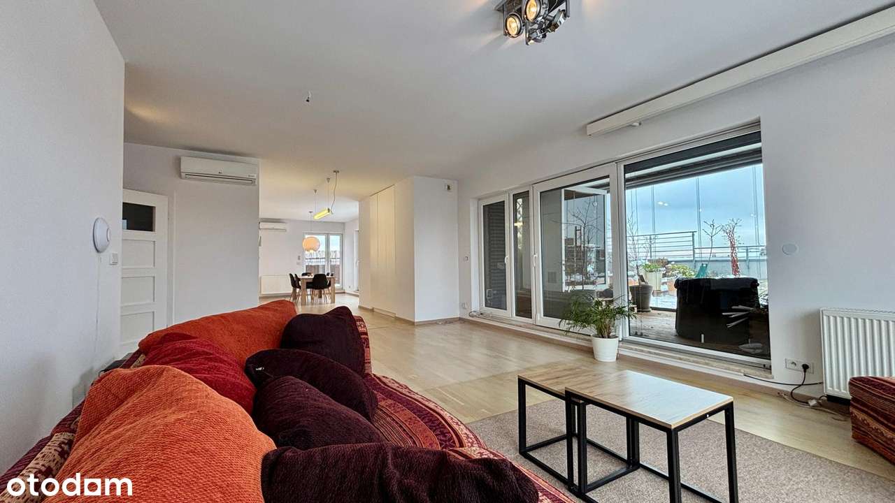 Niepowtarzalny apartament z ponad 100 m tarasem, klima, 136m2  +garaże-2