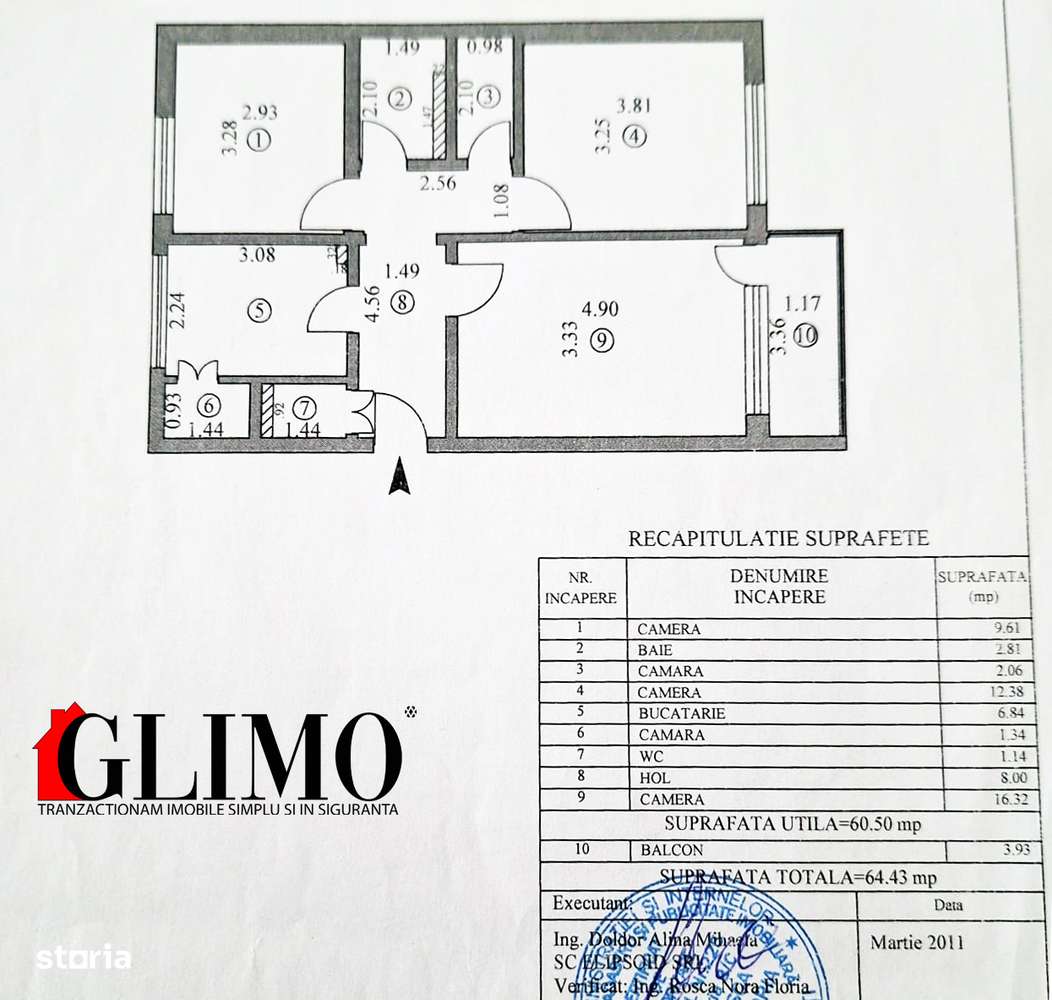 Apartament 3 camere, dec. 2bai, balcon, Mazepa 1, Scoala 28, Faleza - Imagine principală: 4/11