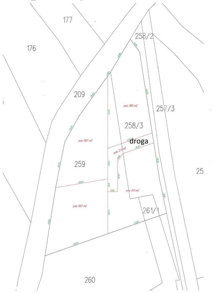 Działki - Dąbrówki 25 min od Rzeszowa wydane WZ - Pełny obrazek: 5/6