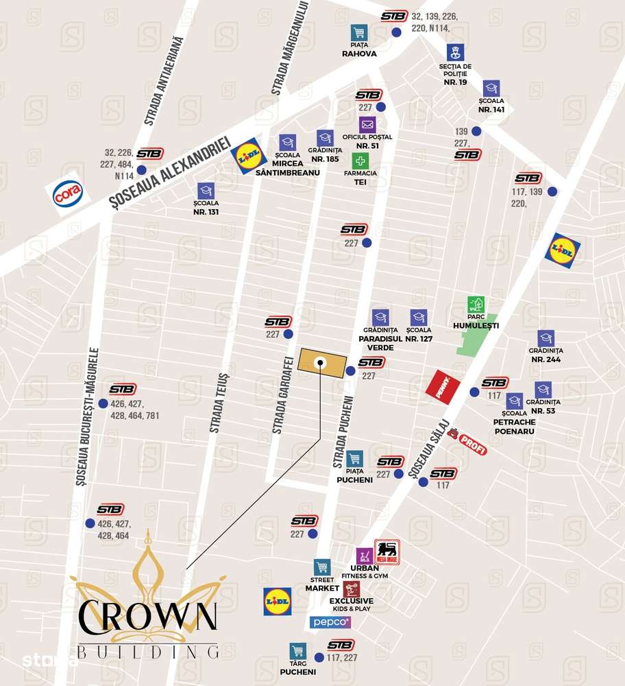 Garsoniera Crown Building, Piata Rahova, sector 5 - Imagine principală: 5/7