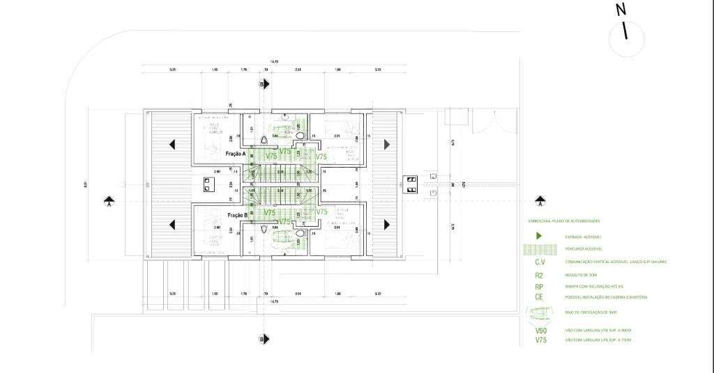 Moradia Geminada V4 Triplex-4