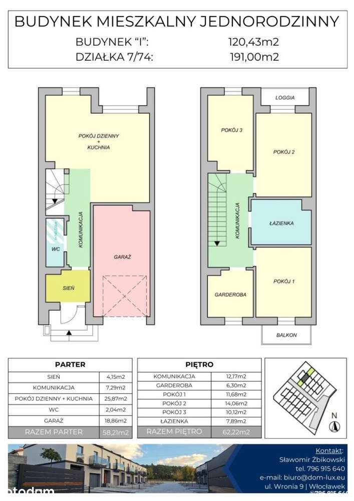 Nowy dom szeregowy os. Południe ul. Źródlana - Pełny obrazek: 5/20