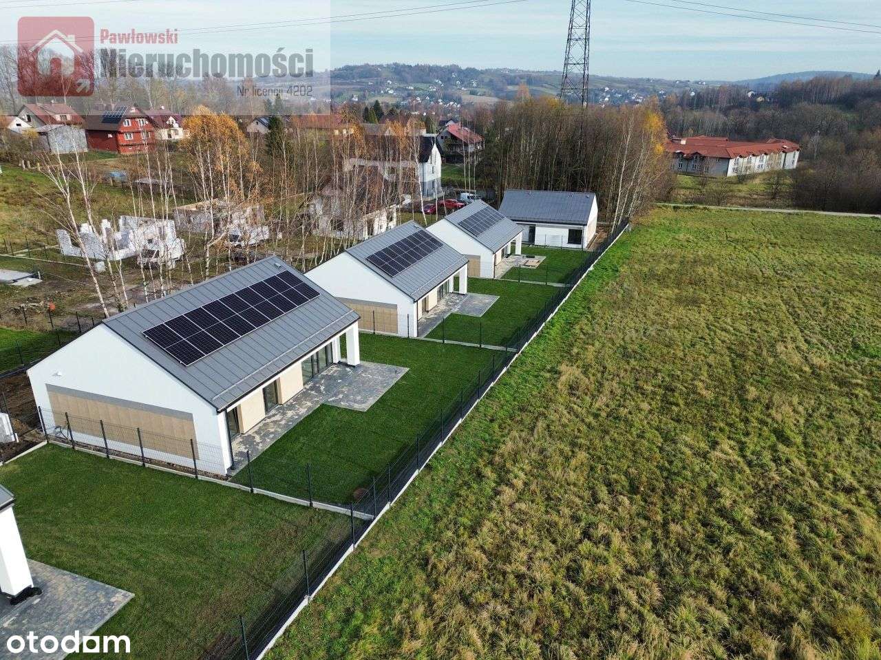 Domy pod Skawiną - fotowoltaika i pompa ciepła - Pełny obrazek: 2/20