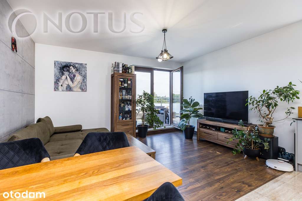 Widokowy TARAS 45 m2, widokowe i słoneczne!-6