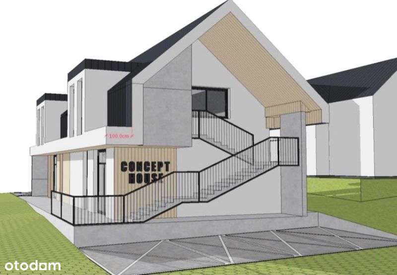 działka z pozwoleniem na budowę bud. usługowego - Pełny obrazek: 3/5