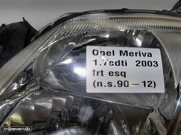 Farol Esq Opel Meriva A Veículo Multiuso (X03) - 5