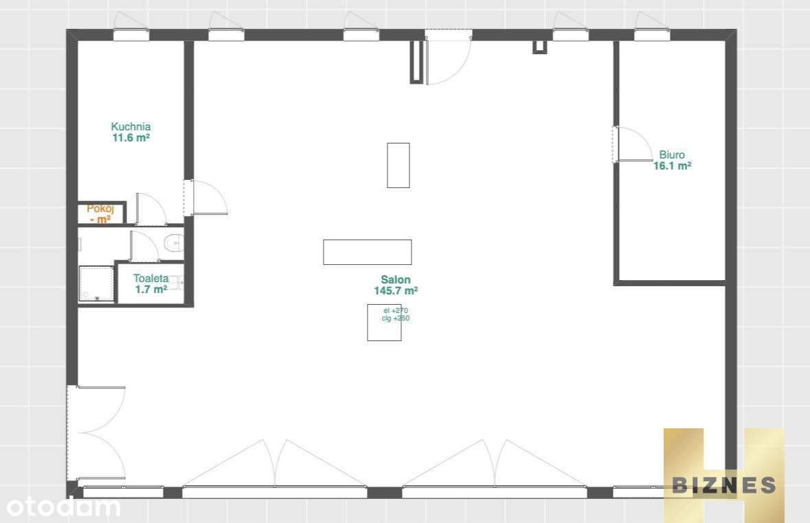 Lokal użytkowy w centrum! Faktura Vat!-6