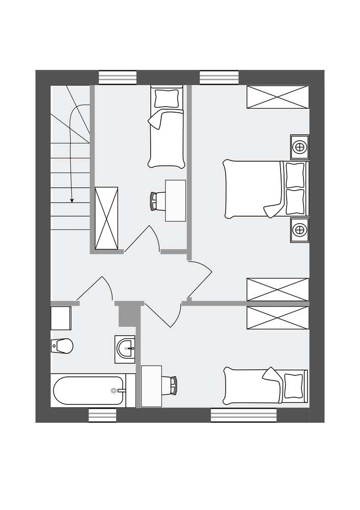Domy jednorodzinne dwulokalowe - Blisko Krakowa-7