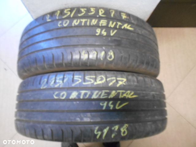 Opony 215/55r17 continental conti eco contact 5 6,5mm lato para - 1