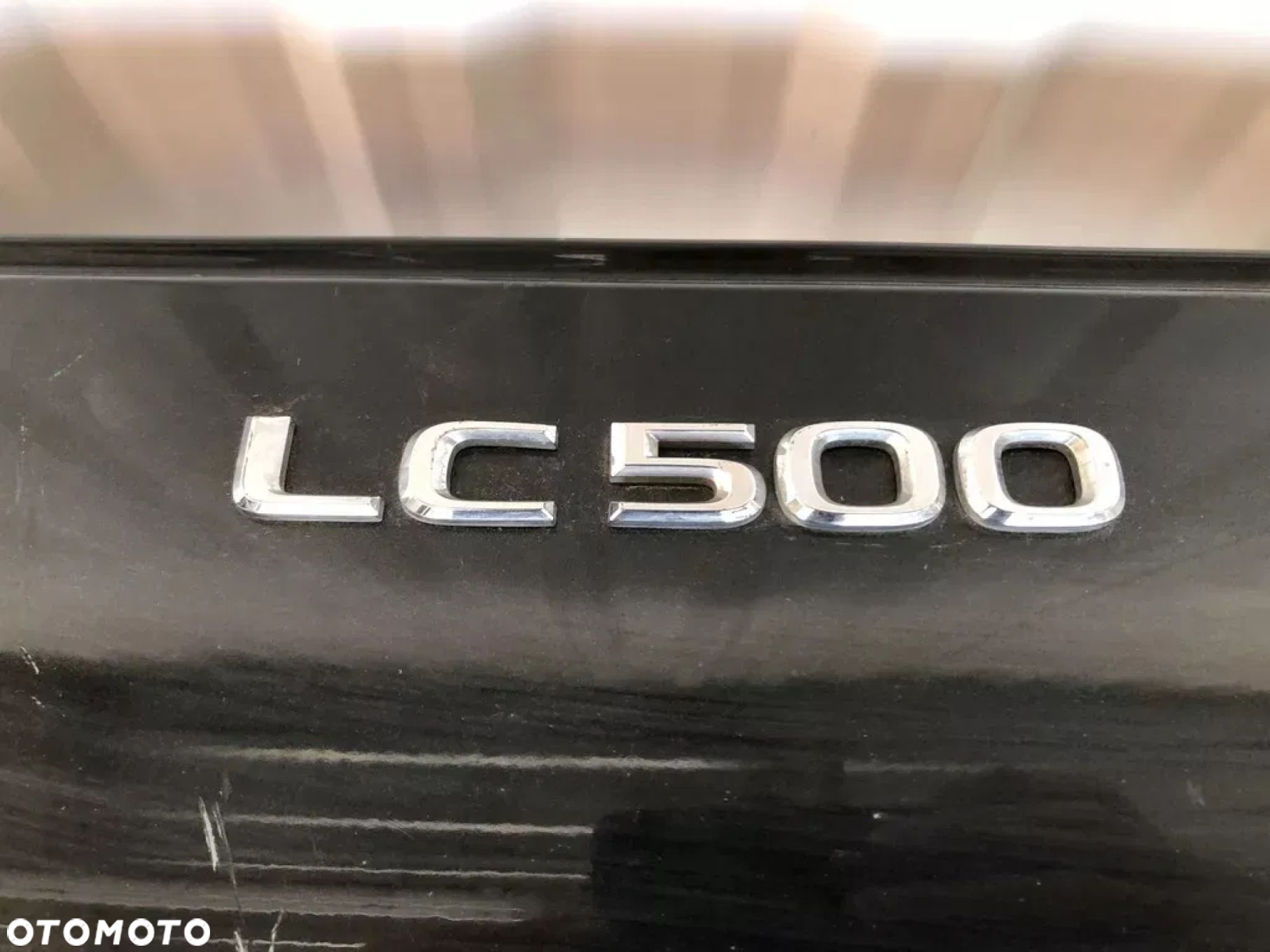 LEXUS LC500 ZDERZAK TYŁ znaczek emblemat warszawa - 5