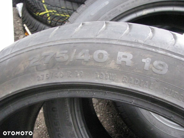 275/40 R19 (P827) CONTINENTAL SPORTCONTACT 3 .4mm - 3