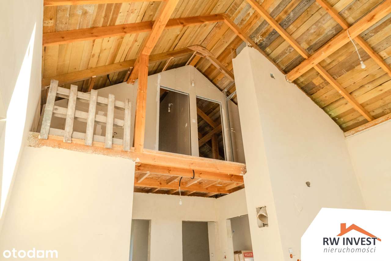 Dom 90 m² na dużej działce 1685 m² w otulinie lasu/Media w działce-4