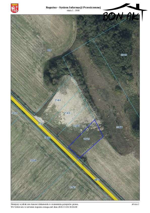 Działka w pobliżu jeziora Faktura Vat - Pełny obrazek: 4/9