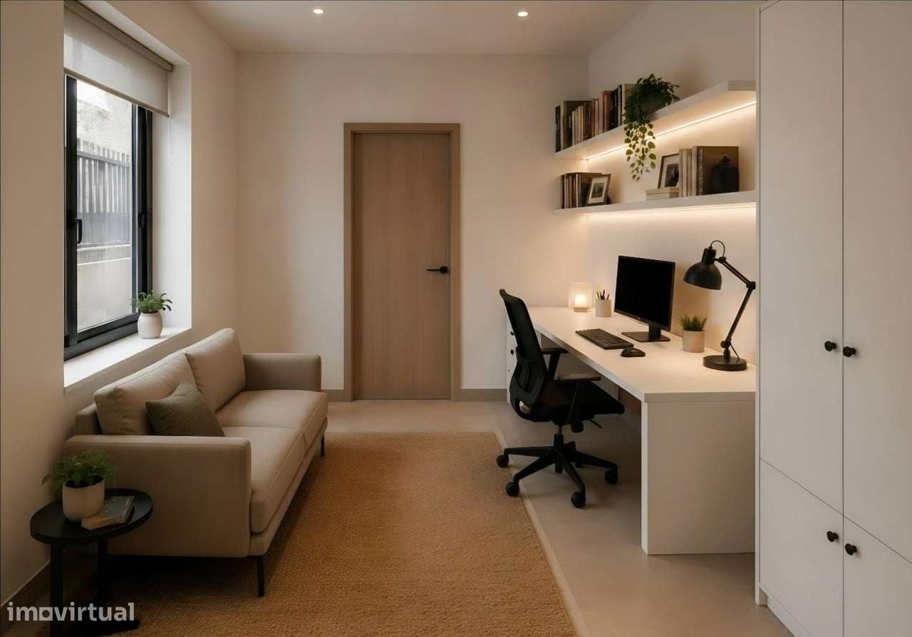 Quinta do Conde - Apartamento T2+2 completamente remodelado c/ quintal-6