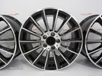 Jantes Look  Mercedes Turbine 17 x 8 et45 5x112 Pretas + Polidas - 3