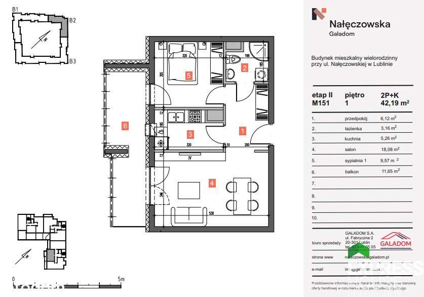 Nowe kompaktowe mieszkanie dla rodziny - Pełny obrazek: 2/7