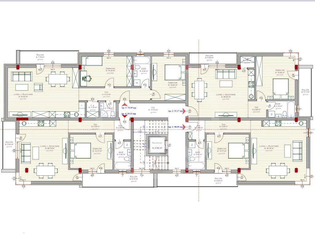 Teren de Vanzare PUZ + HCL + CU Construire regim inaltime 1S+P+3+R!-9